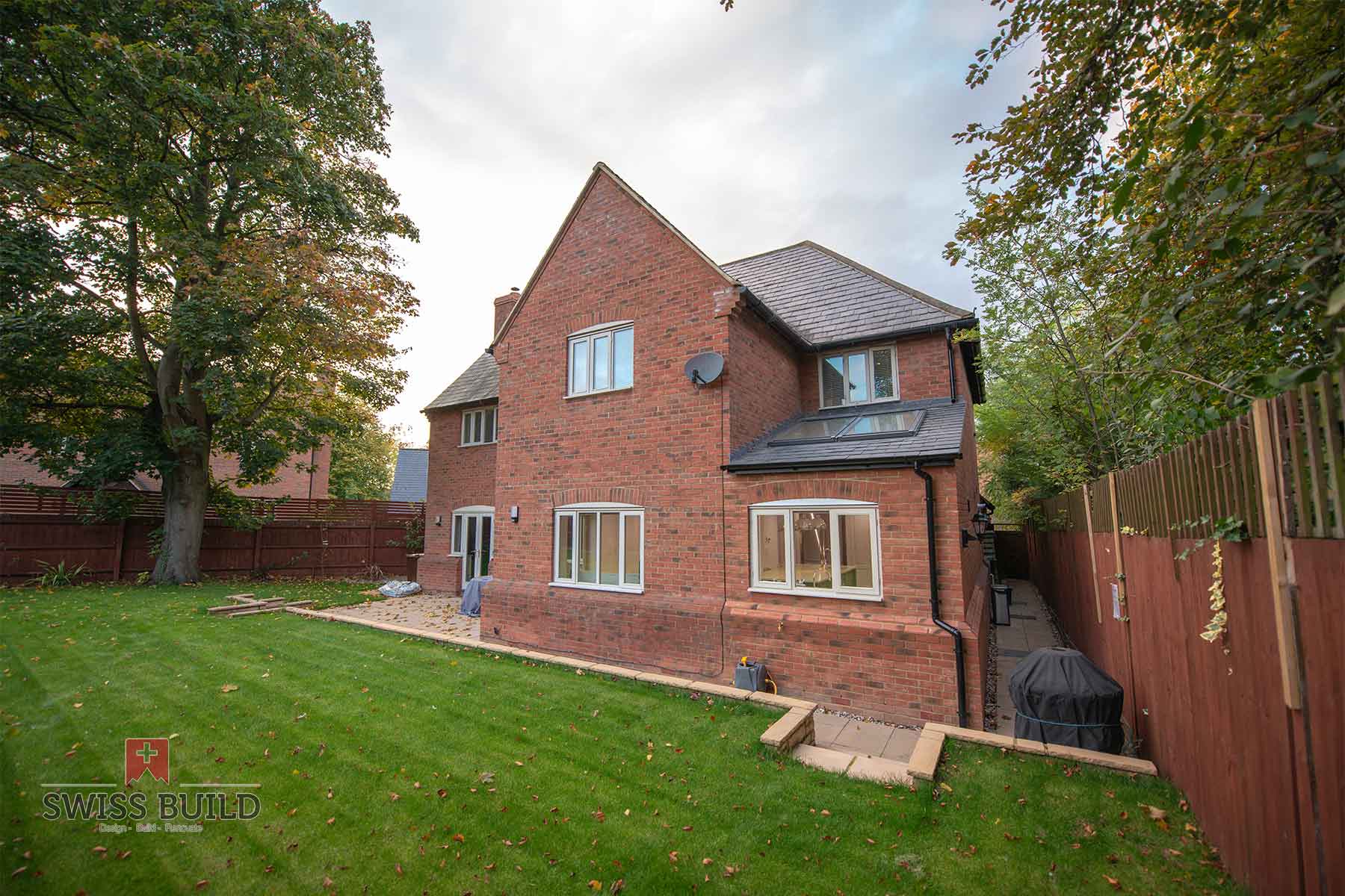 Single story rear extension with kitchen re-Ferb