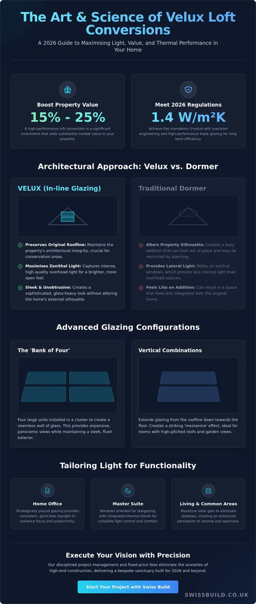 Velux Windows for Loft Conversions Ideas: A 2026 Guide to Precision Lighting