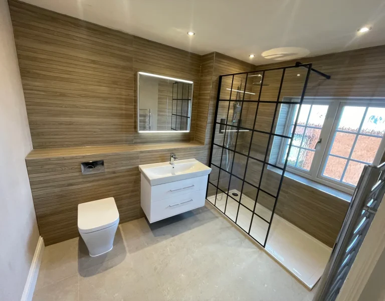 Bathroom with shower